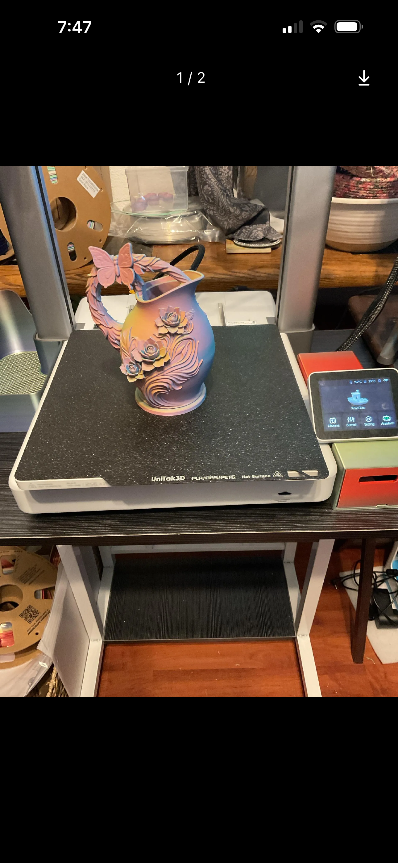 Butterfly vase