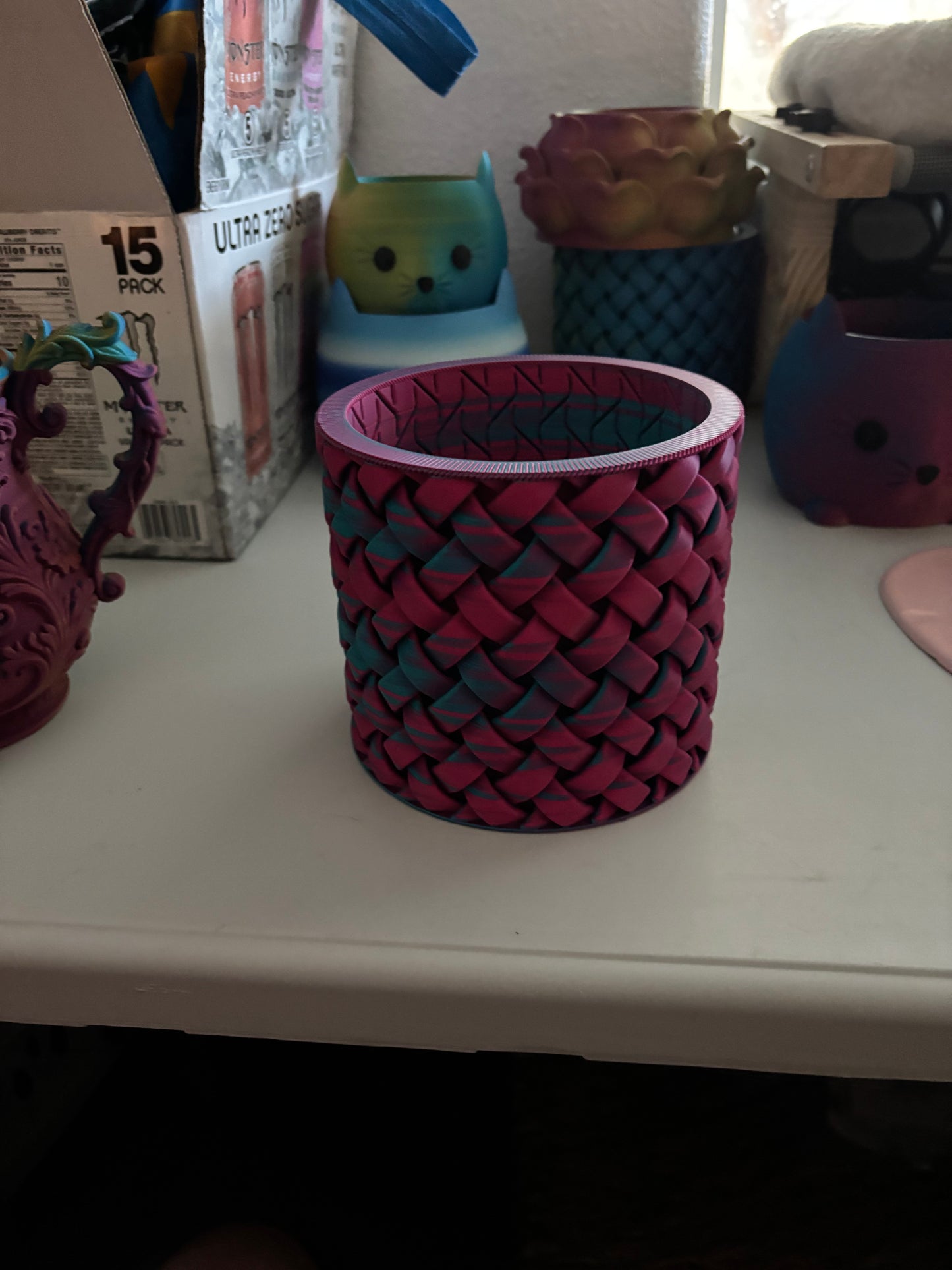 Woven planters