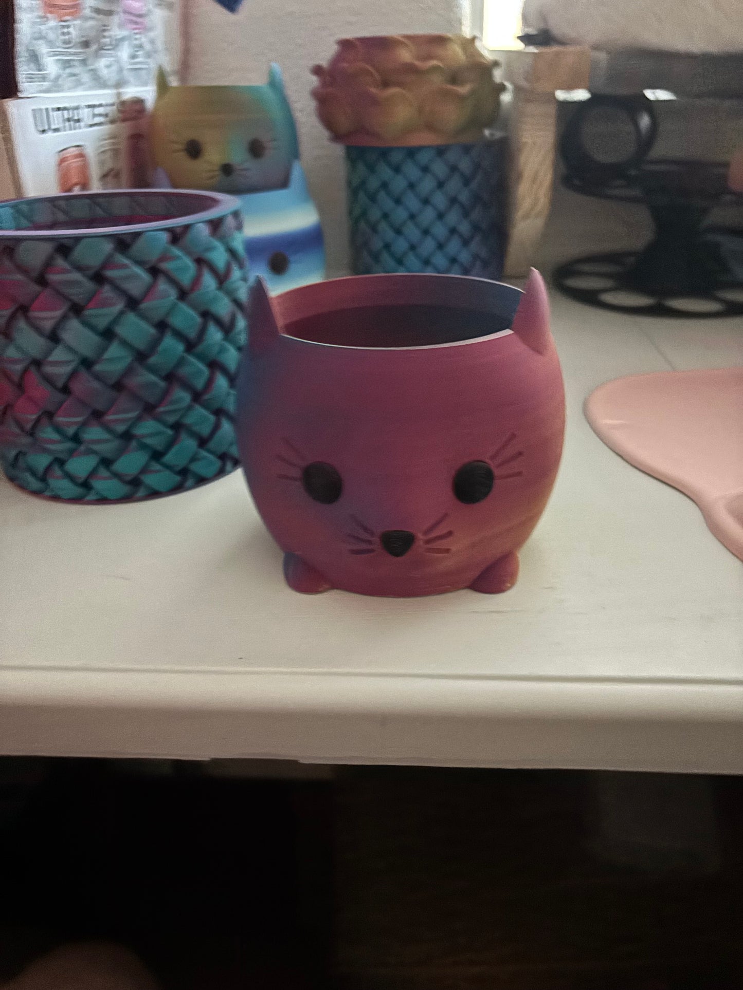 Cat planter