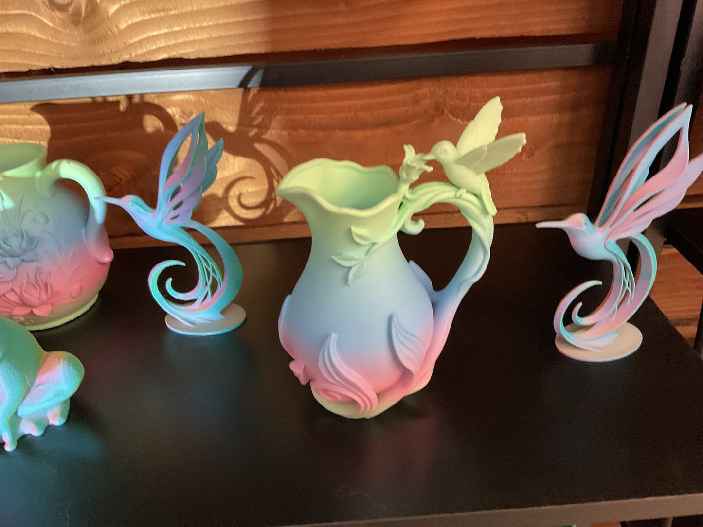 Hummingbird vase