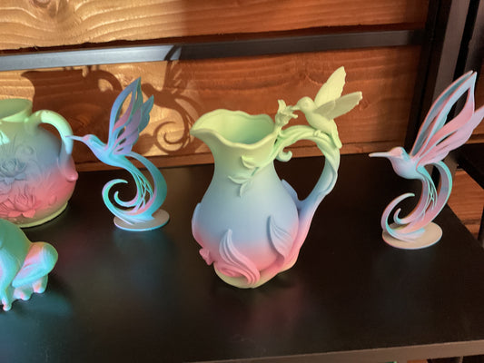 Hummingbird vase