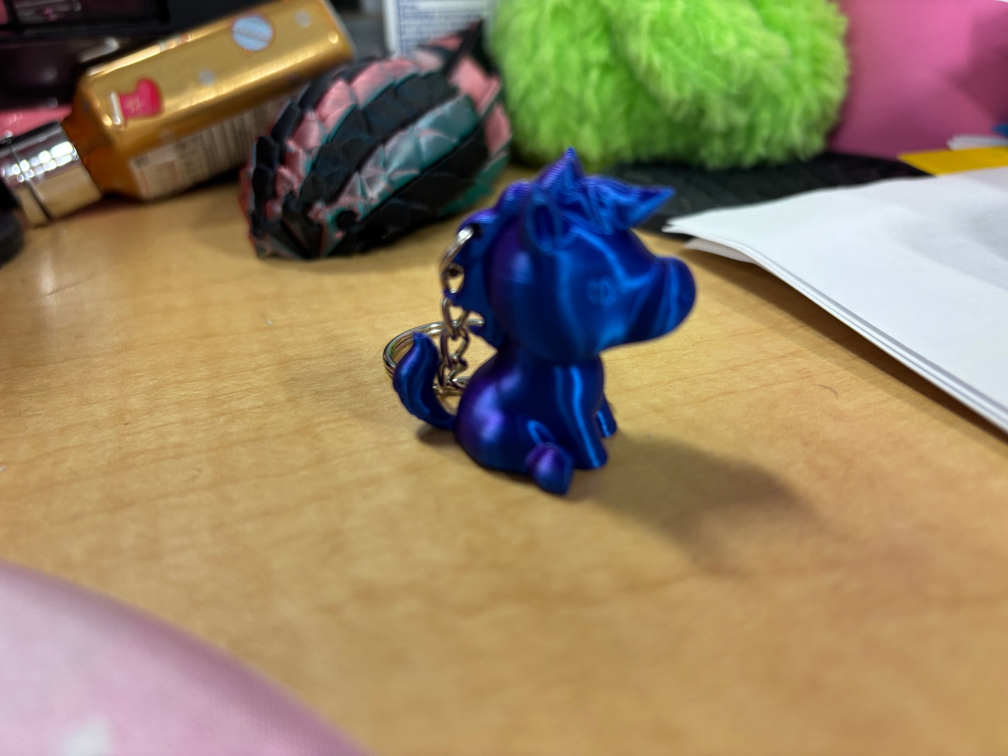 Unicorn keychains