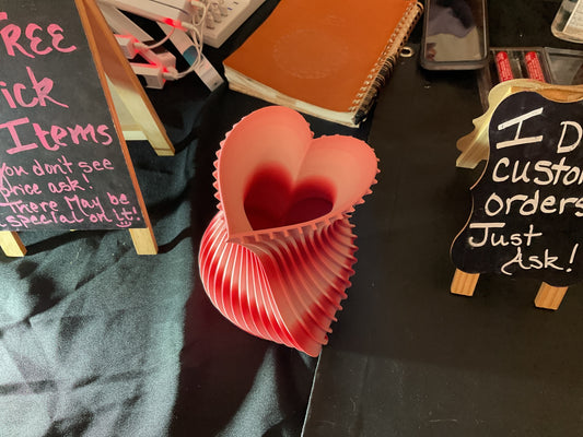 Heart vase