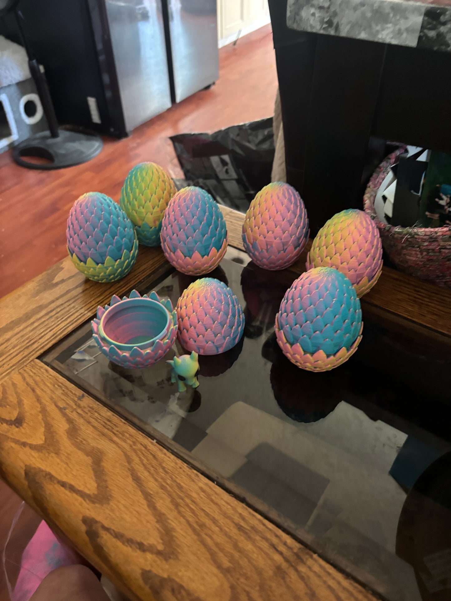 Dragon eggs with dragon
