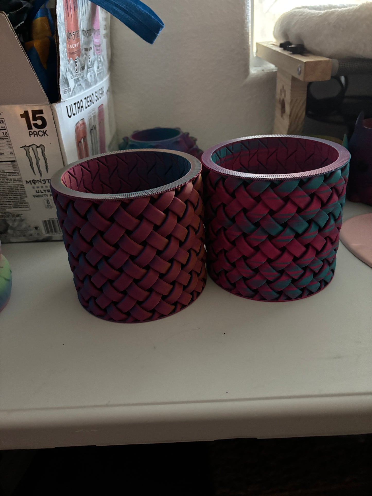 Woven planters