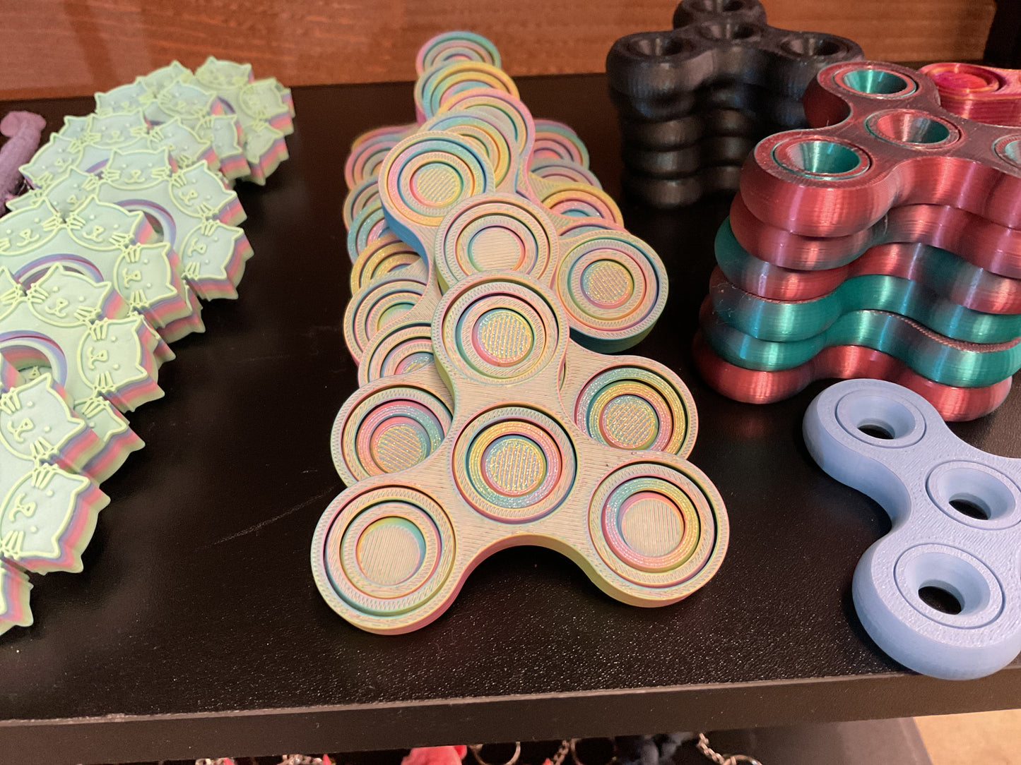 Gyro fidget spinners