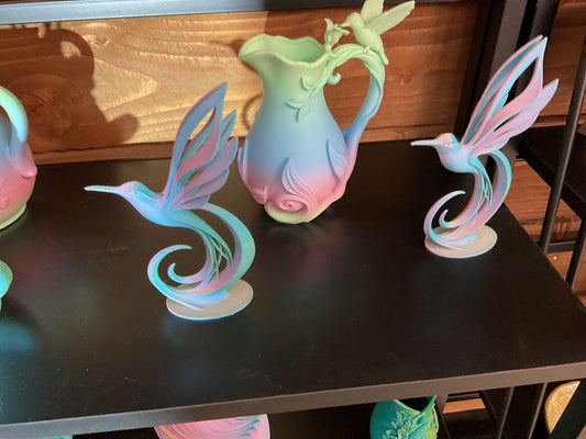 Hummingbird sculpture