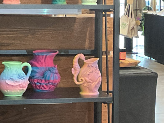 Seahorse vase