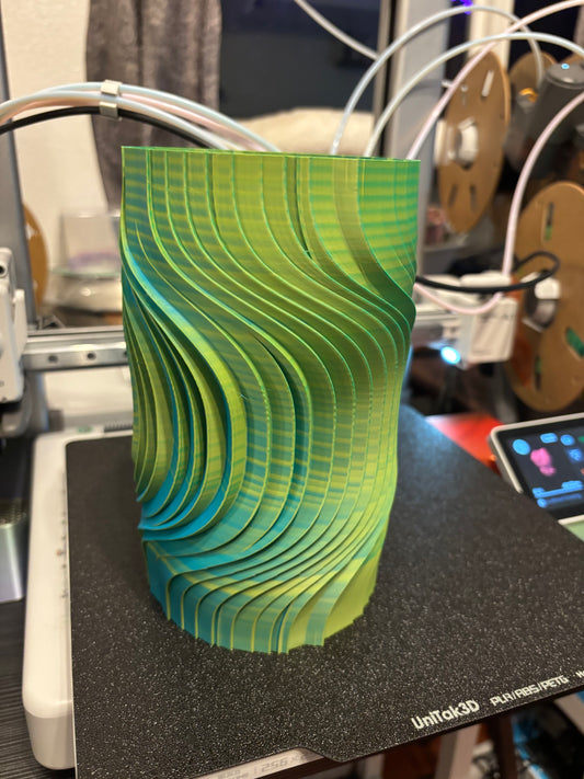 Paper lantern with light