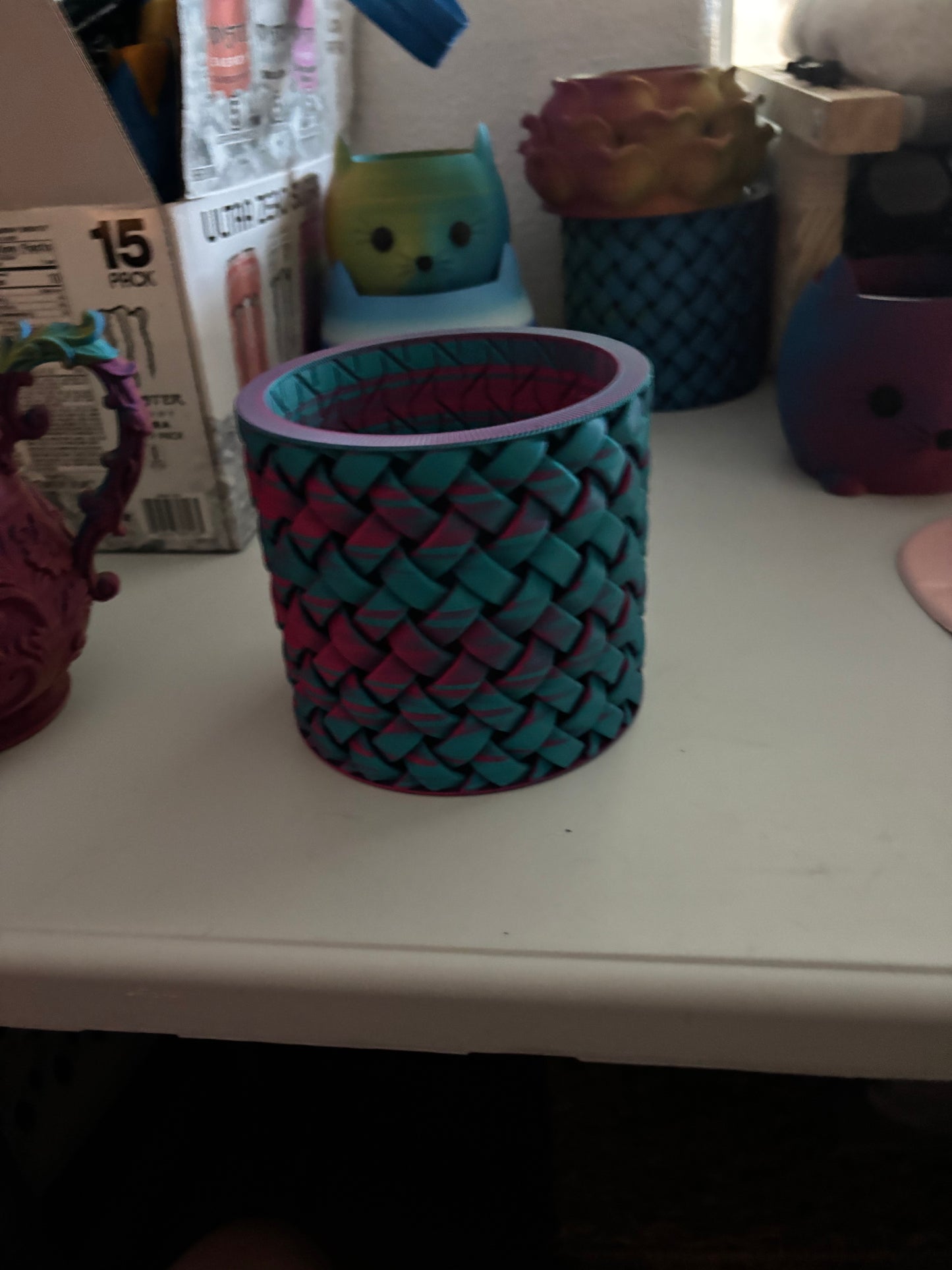 Woven planters