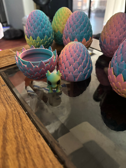 Dragon eggs with dragon